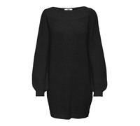 JDY - JDYWHITNEY MEGAN L/S BOAT DRESS KNT NOOS black - Gr. - XS