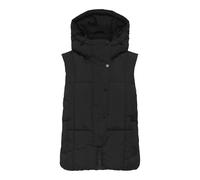 JDY - JDYWONDER SHORT HOOD WAISTCOAT OTW SIJ black - Gr. - XL