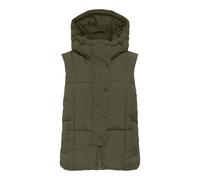 JDY - JDYWONDER SHORT HOOD WAISTCOAT OTW SIJ ivy green - Gr. - XS