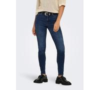 JdY Damen Jdyfina Mw Skinny Ankle JNS Dark Bl Noos, Dark Blue Denim, S / 30L EU
