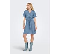 JDY Kleid "Jasper" in Blau - Größe M | Damen Kleider