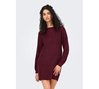 JDY - JDYWHITNEY MEGAN L/S BOAT DRESS KNT NOOS cabernet - Gr. - XS