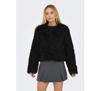 JDY Kunstpelzjacke "NEO" in Schwarz - Größe XS | Damenjacken