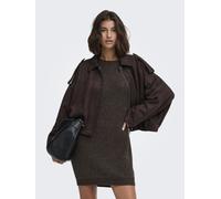 JDY Langarmkleid 'Whitney' - Coffee Bean / M