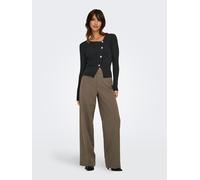 JdY Damen Jdyfreya L/S Button Top JRS Noos, Schwarz, S EU