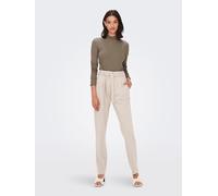 JDY Damen JDYfransiska L/S Highneck Top Jrs Noos Langarmshirt, Walnut, L EU