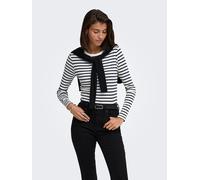 JDY Longsleeve "Lucky" in Dunkelblau - Größe S | Damen Tops
