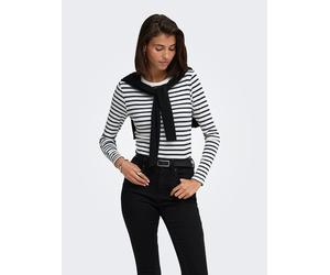 JDY Longsleeve "Lucky" in Dunkelblau - Größe XL | Damen Tops