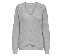 JDY Megan Damen-Pullover, Grau, grau, XS