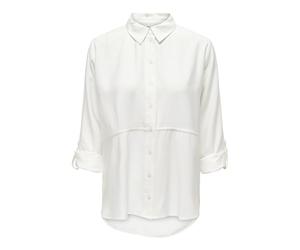 JdY OLLI L/S Long Shirt Noos, Cloud Dancer, XS