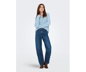 JDY Pullover "Ellen" in Blau - Größe L | Damen Pullover Cardigans