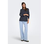 JDY Pullover "Ellen" in Dunkelblau - Größe XS | Damen Pullover Cardigans