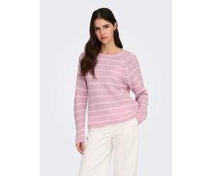 JDY Pullover "Ellen" in Rosa - Größe L | Damen Pullover Cardigans