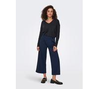 JdY Damen JDYELANORA L/S V-Neck PULLO. KNT NOOS Strickpullover, Night Sky/Detail:Melange, XS
