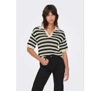 JdY Damen Jdytikka S/S Collar KNT Strickpullover, Birch, XS EU