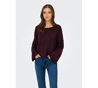 JDY Pullover in Rot - Größe M | Damen Pullover Cardigans