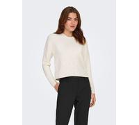 JDY Pullover "Pearl" in Creme - Größe M | Damen Pullover Cardigans