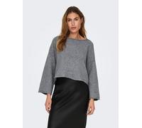 JDY Pullover "Rue" in Grau - Größe XL | Damen Pullover Cardigans