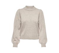 JdY Damen Pullover Strick Rundhals Langarm Regular fit modisch Oberteil, Farben:Beige, Größe:XL