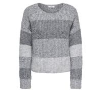 JDY Pullover "Veronica" in Grau - Größe S | Damen Pullover Cardigans