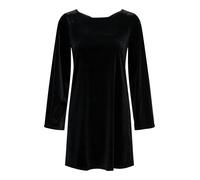 JDY - Samtkleid mit Schleife - Jdyvictory schwarz - Gr. - XS