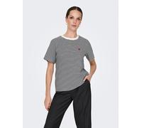 JDY Damen Jdypisa S/S Print Top JRS Noos T-Shirt, Cloud Dancer, XS