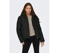 JdY Damen JDYARNHEM Water REP SHORT PUFFA OTW NOOS Jacke, Black, S