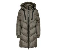 JdY Damen JDYSKYLAR Padded Hood Jacket OTW NOOS Steppmantel, Vetiver/Detail:Black, S