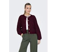 JDY Strickjacke 'Eira' - Cabernet - M / Cabernet