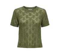JDY Strickshirt in Khaki - Größe M | Damen Tops