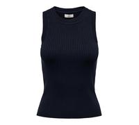 JDY Stricktop in Dunkelblau - Größe M | Damen Tops