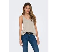JDY Stricktop "Shine Life" in Beige - Größe XS | Damen Tops