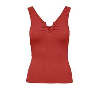 JDY Tanktop, Terracotta, Damen, Fransiska, rot, Small