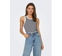 JDY Top in Schwarz/Weiß - Größe XS | Damen Tops