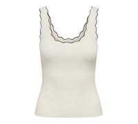 JDYNANNA S/L SCALLOP EDGE TOP KNT N S