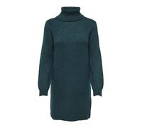JDY Women's JDYDINEA L/S SOLID Rollneck DRE KNT NOOS Kleid, Deep Teal, M