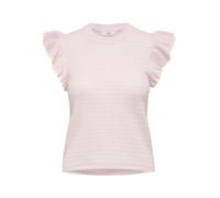 Jacqueline de Yong Pullover Damen JDYCARICE S/L Frill KNT Noos Chalk Pink Größe M
