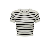 JDYCIRKELINE S/S Crop TOP KNT NOOS