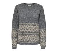JDY - JDYDINA L/S ON FAROE ISLAND PULLOVE KNT Grau - Gr. - XS