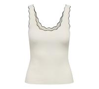 JDYNANNA S/L SCALLOP EDGE TOP KNT N M