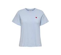 JDY - JDYPISA LIFE S/S PRINT TOP JRS NOOS Cashmere Blue - Gr. - XS