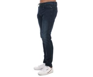 Jean Anbass Slim Fit Droit Replay Pour Homme en Jean Denim 34N