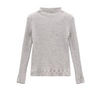 Jeanne Baret Cyclamen Turtleneck T-shirt snowdrop (A128) 46