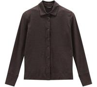 Jeanne Baret - Women's Navarino Shirt - Bluse, Gr. XS 36, schwarz/grau (Wood)