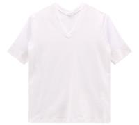 Jeanne Baret Polynesia V-neck T-shirt bianco (A001) 36