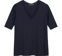 Jeanne Baret Polynesia V-neck T-shirt muscari (M777) 34