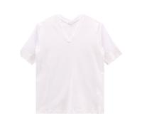 Jeanne Baret Polynesia V-neck T-shirt bianco (A001) 34