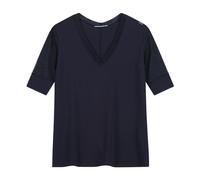 Jeanne Baret Polynesia V-neck T-shirt muscari (M777) 34