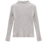 Jeanne Baret Damen Cyclamen Longsleeve (Größe M, weiss)