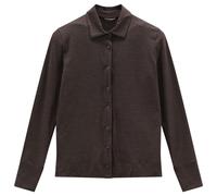 Jeanne Baret - Women's Navarino Shirt - Bluse, Gr. XL 44, schwarz/grau (Wood)
